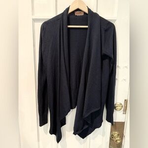 Kerisma Navy Open Front Cardigan Sweater
